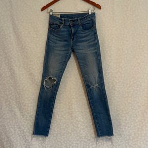 Polo Ralph Lauren ripped jeans